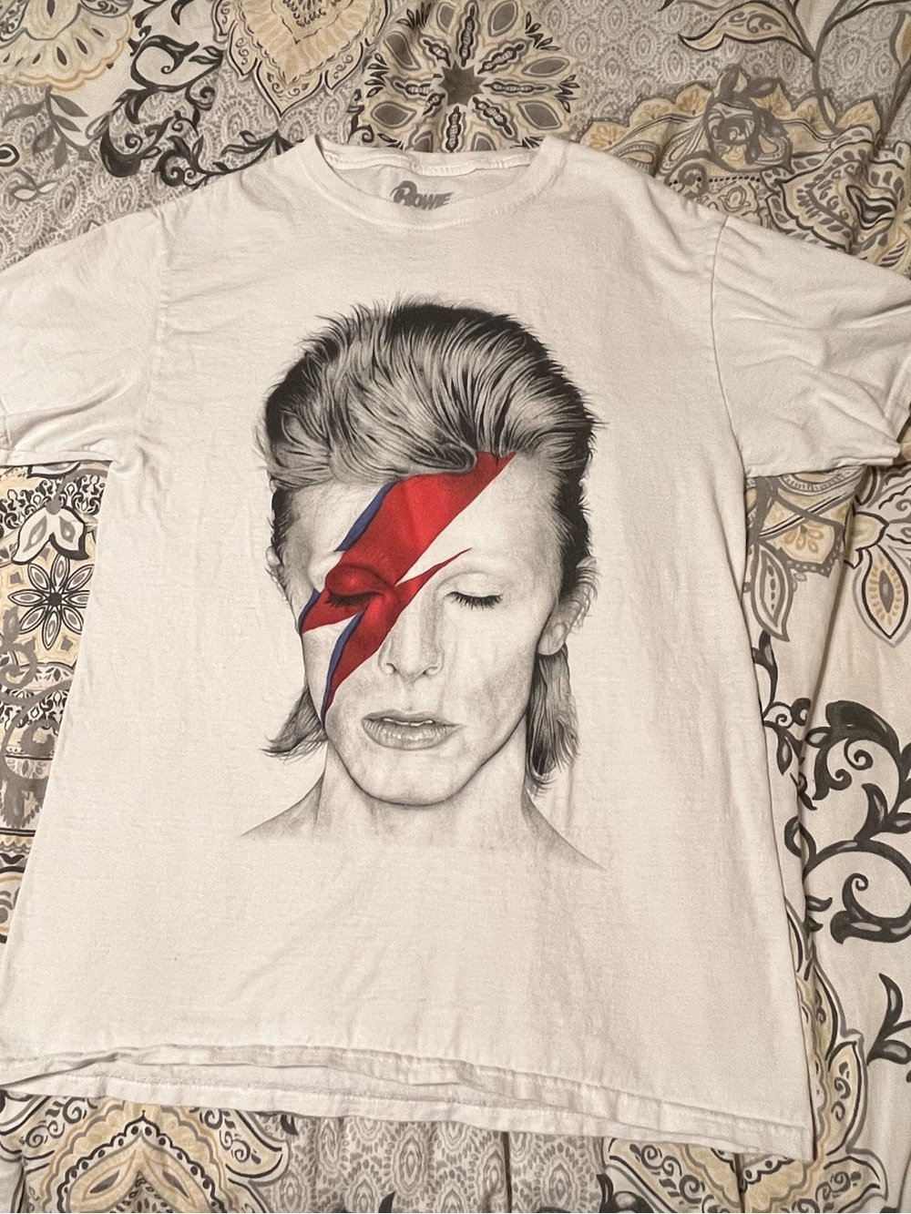 David Bowie Aladdin Sane Sketch Tee - Men's Size S